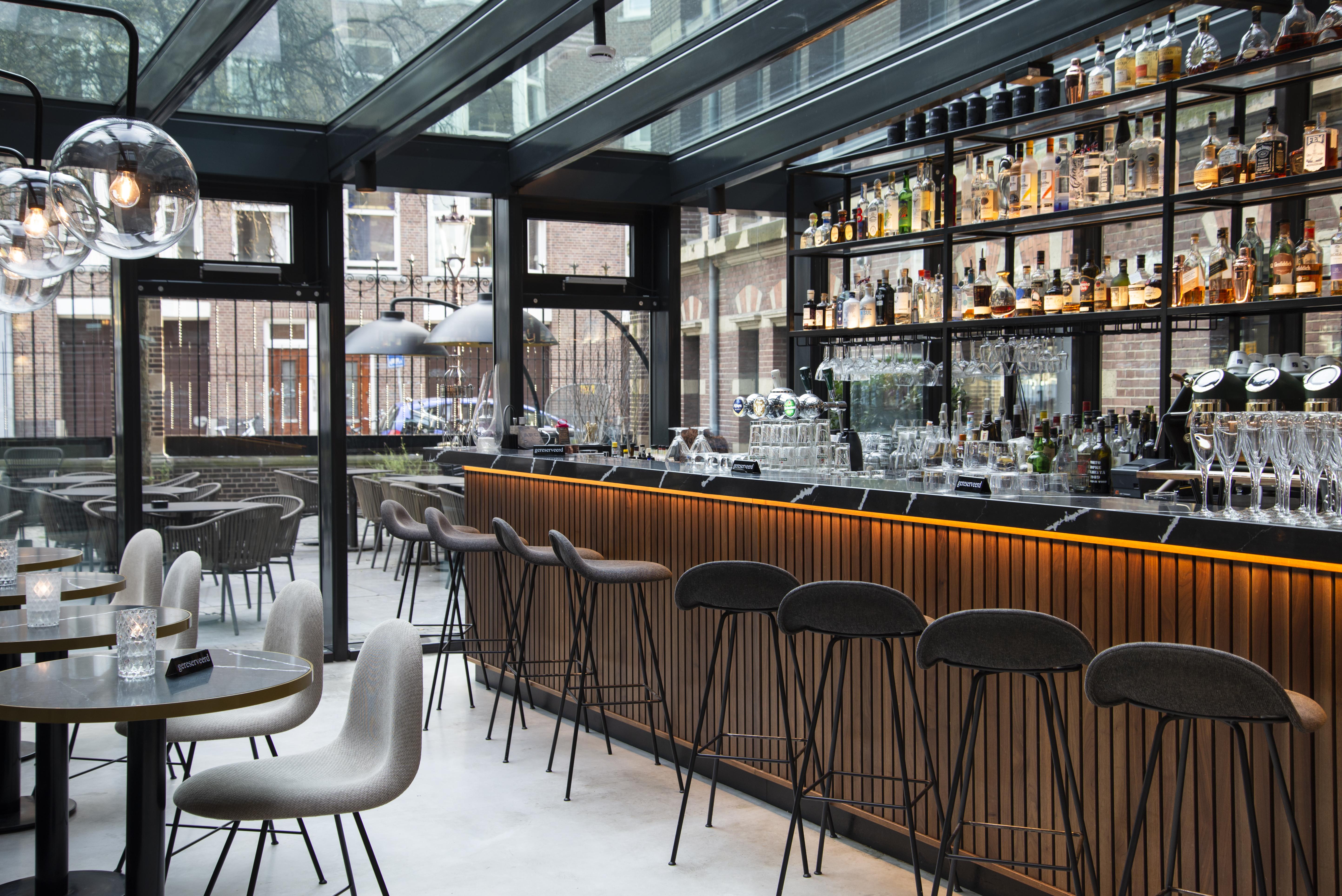 Pestana Amsterdam Riverside Exterior foto The bar at the 20 stories