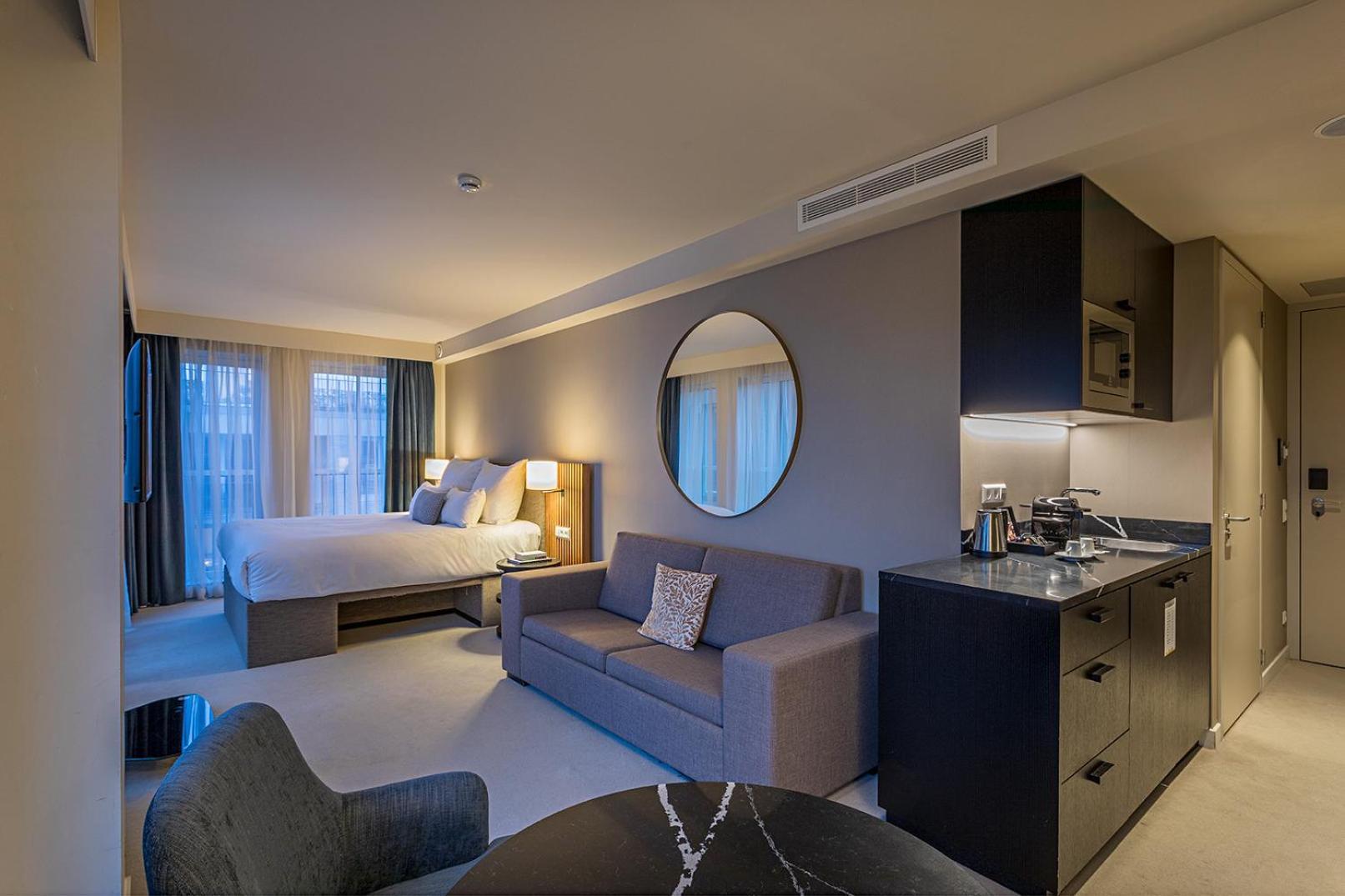 Pestana Amsterdam Riverside Exterior foto Studio apartment