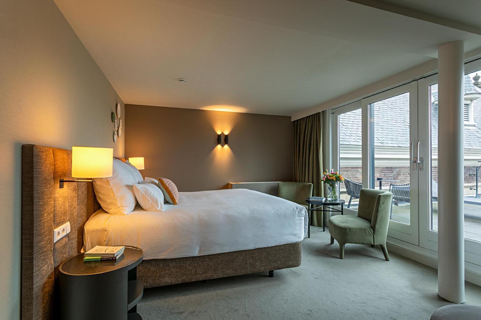Pestana Amsterdam Riverside Exterior foto A room at the hotel