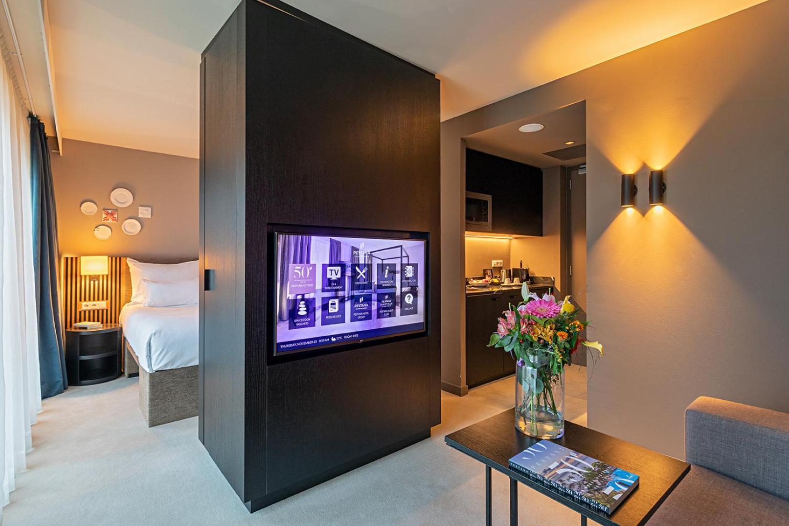 Pestana Amsterdam Riverside Exterior foto A suite at the hotel